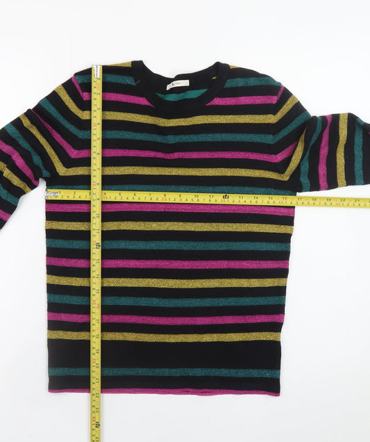 Womens UK Size 8 TU Multicoloured Pullover Jumper