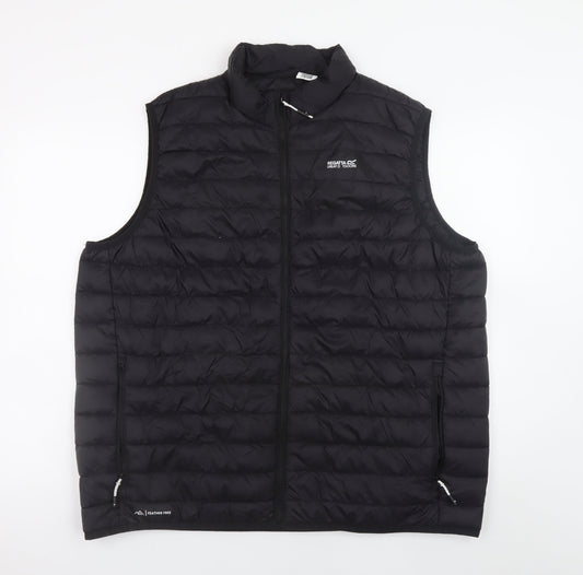 Mens UK Size 2XL Regatta Great Outdoors Black Bodywarmer