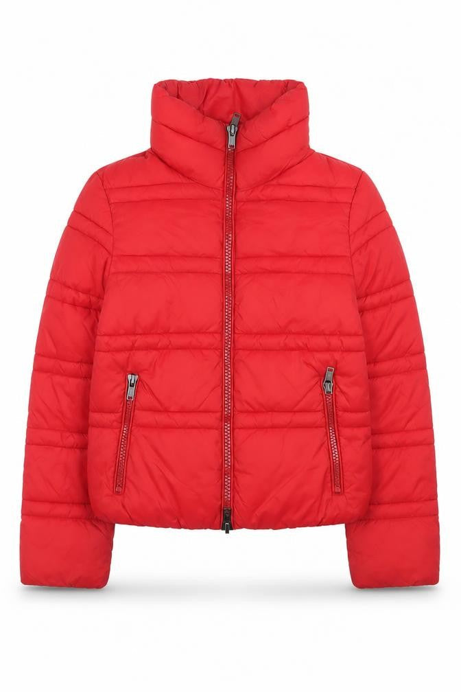 Womens UK Size S SH Collection Red Puffer Jacket
