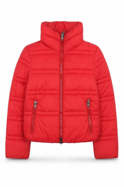 Womens UK Size S SH Collection Red Puffer Jacket