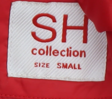 Womens UK Size S SH Collection Red Puffer Jacket