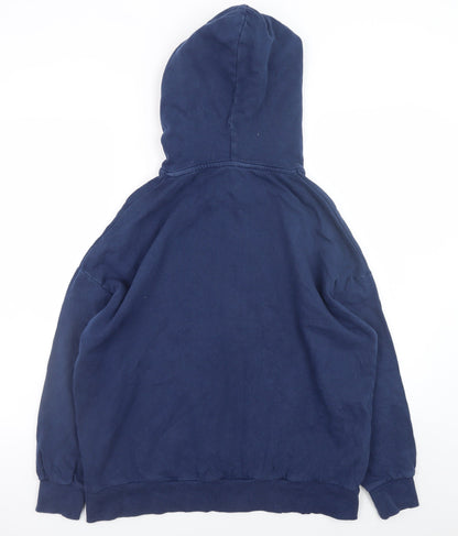 Mens UK Size L MNG Blue Pullover Hoodie