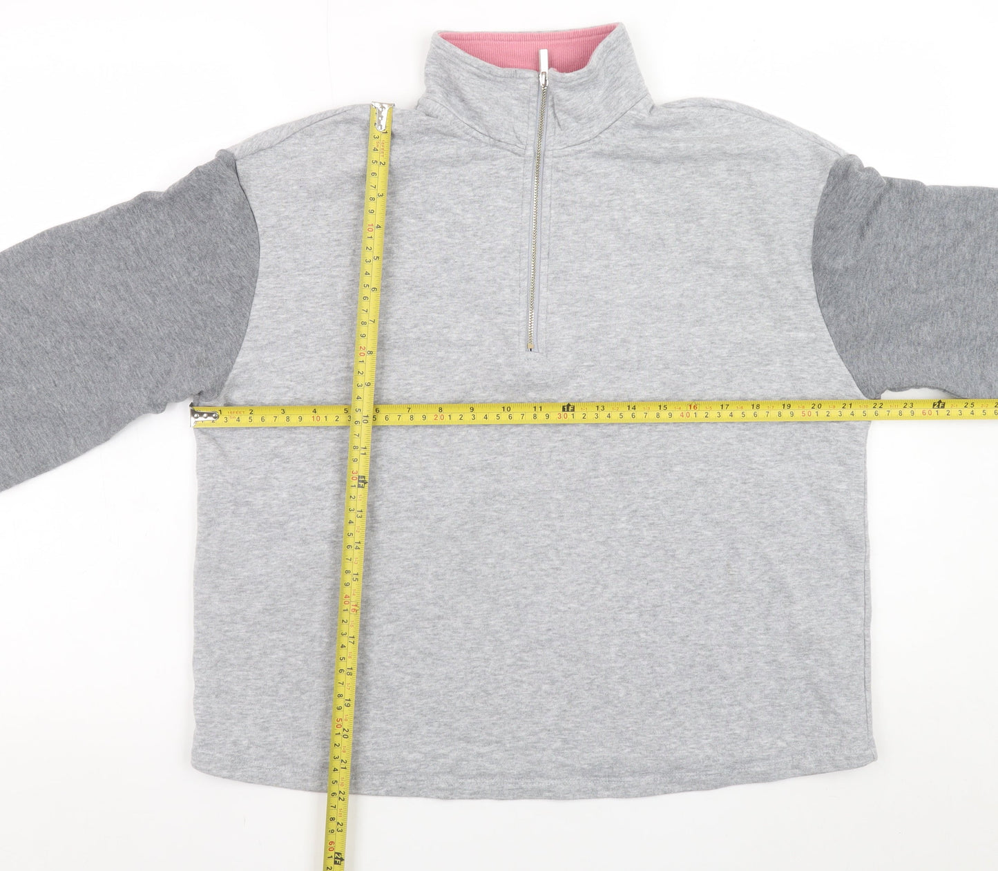 Womens UK Size 12 Michelle Keegan Grey Pullover Sweatshirt