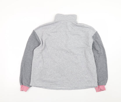 Womens UK Size 12 Michelle Keegan Grey Pullover Sweatshirt