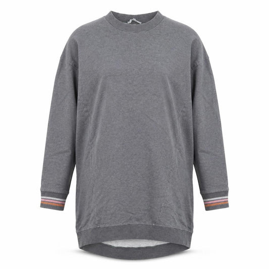 Oliver Bonas Womens Grey Long Sleeve Jersey T-Shirt Dress Size 12