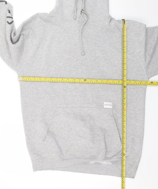 Mens UK Size L MKI MIYUKI ZOKU Grey Pullover Hoodie