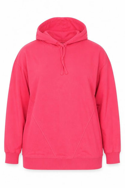 Womens UK Size 16 Threadbare Pink Pullover Hoodie