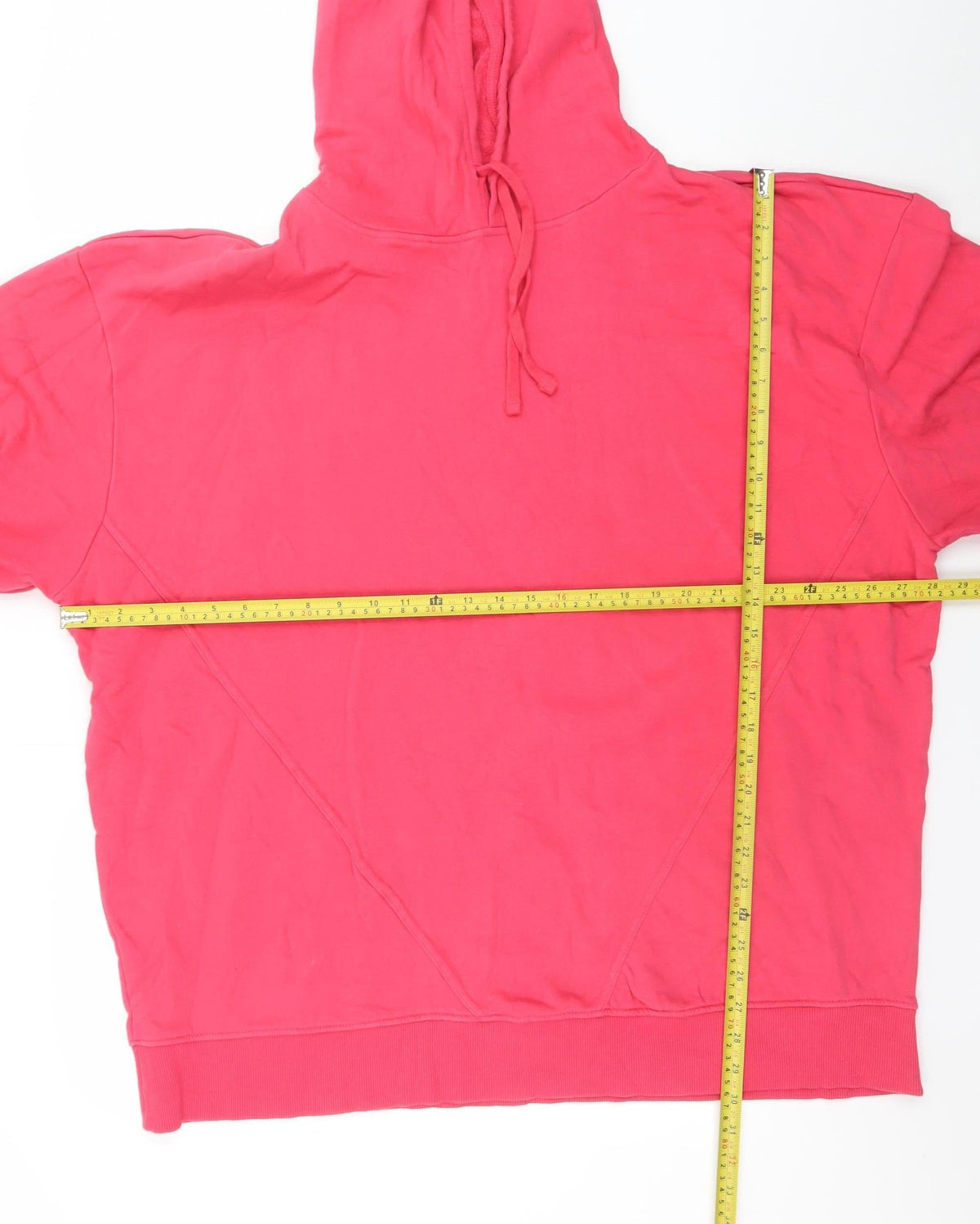Womens UK Size 16 Threadbare Pink Pullover Hoodie