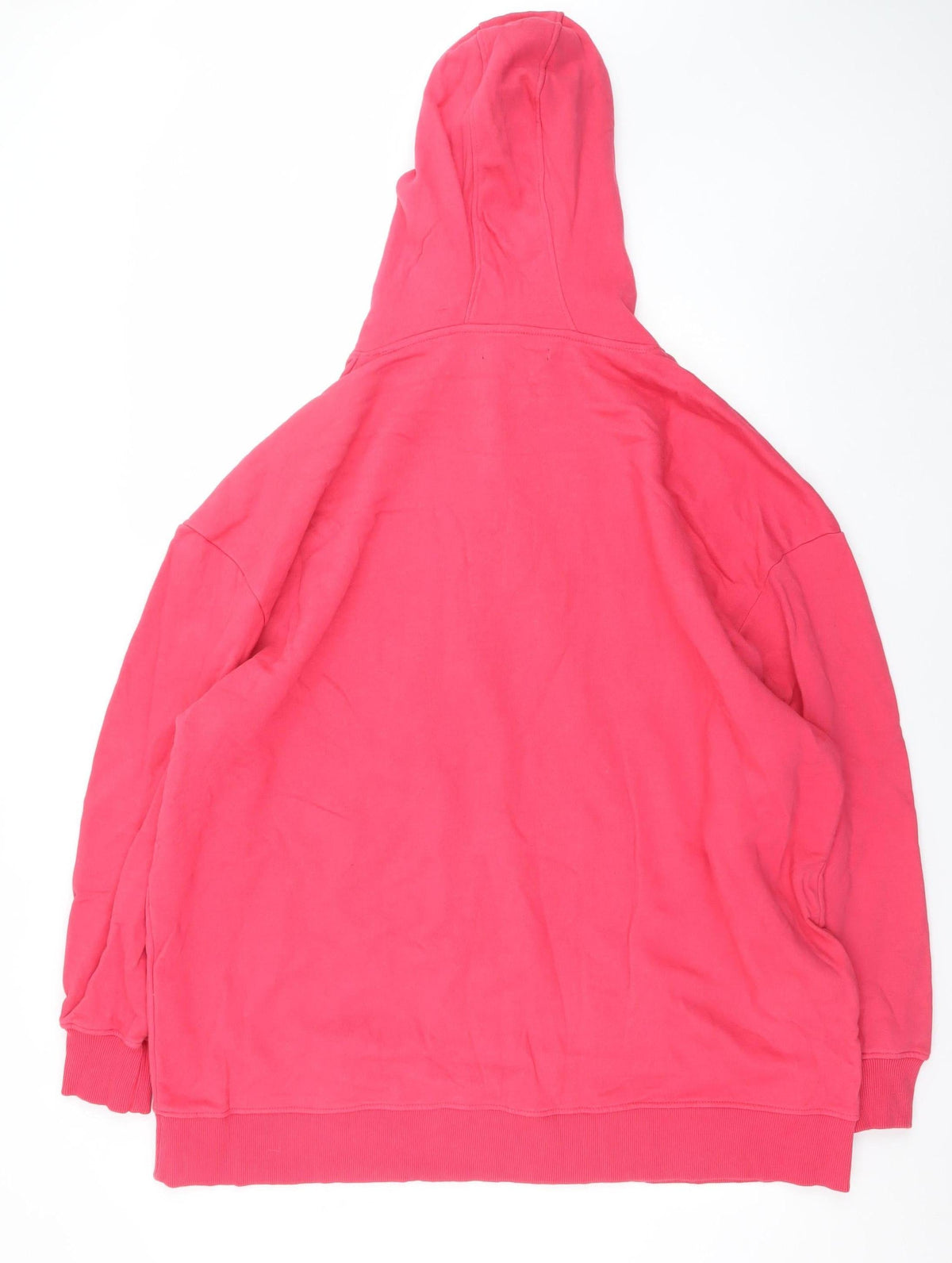 Womens UK Size 16 Threadbare Pink Pullover Hoodie