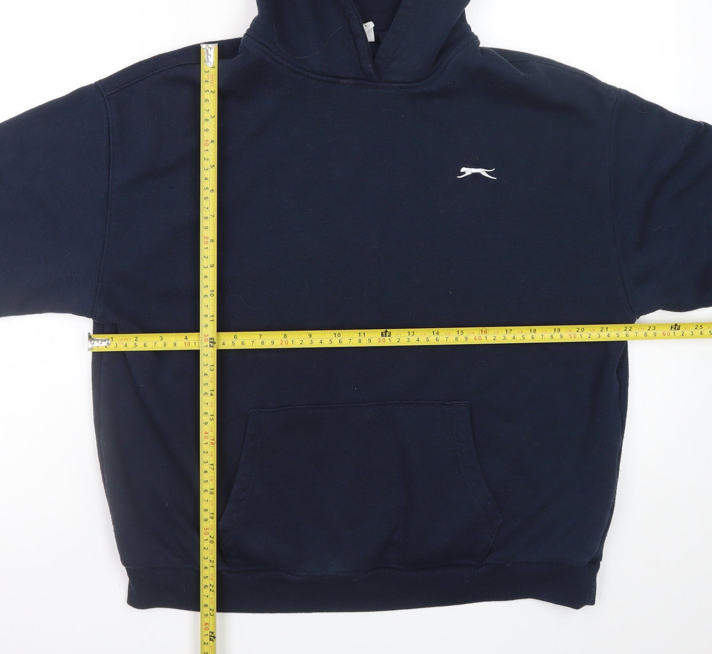 Mens UK Size L Slazenger Blue Pullover Hoodie