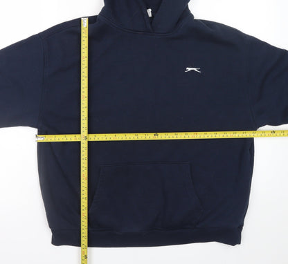 Mens UK Size L Slazenger Blue Pullover Hoodie