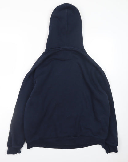 Mens UK Size L Slazenger Blue Pullover Hoodie