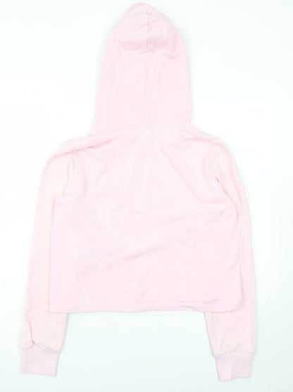 Womens UK Size L Champion Pink Pullover Hoodie
