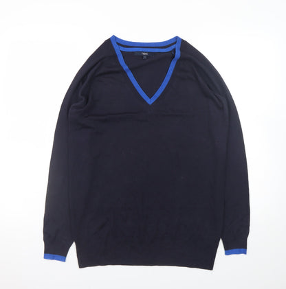 Mens UK Size S NEXT Blue Pullover Jumper