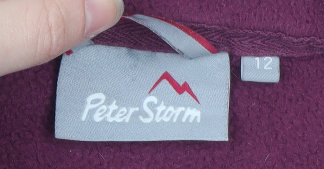 Womens UK Size 12 Peter Storm Purple Basic Jacket