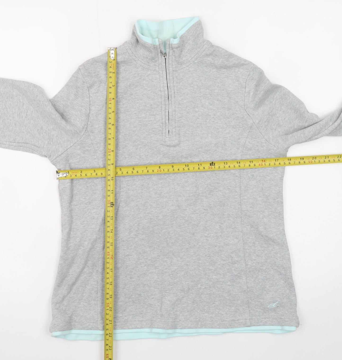 Womens UK Size 12 Ash Classics Grey Pullover Sweatshirt