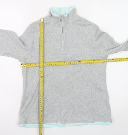 Womens UK Size 12 Ash Classics Grey Pullover Sweatshirt