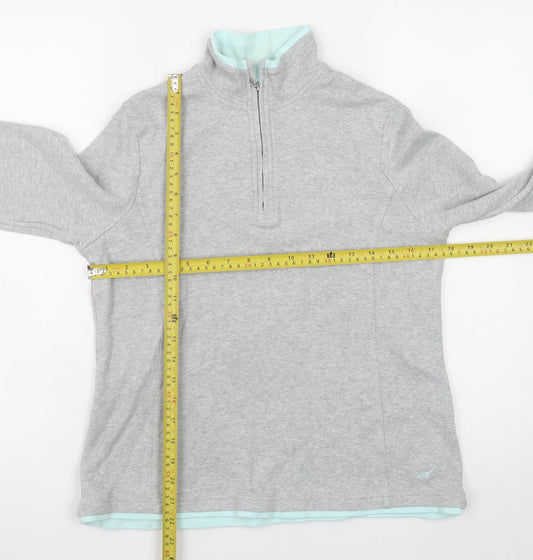 Womens UK Size 12 Ash Classics Grey Pullover Sweatshirt