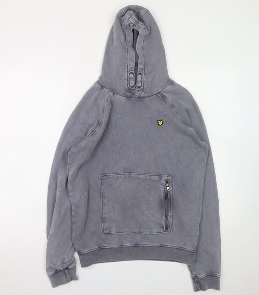 Boys UK Size 12-13 Years Lyle & Scott Grey Pullover Hoodie