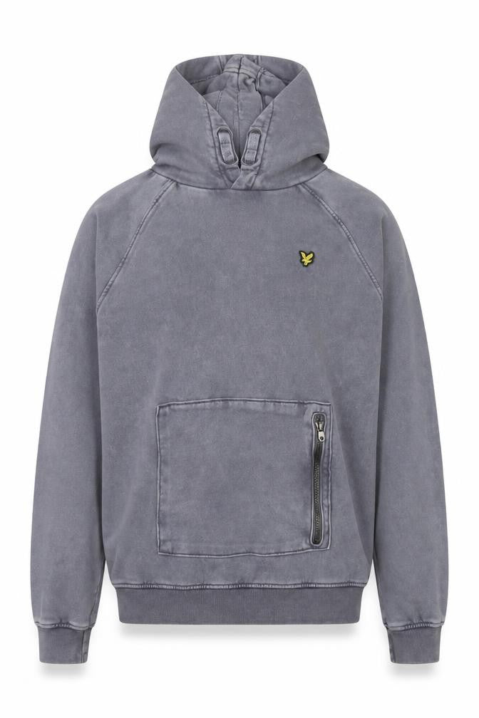 Boys UK Size 12-13 Years Lyle & Scott Grey Pullover Hoodie