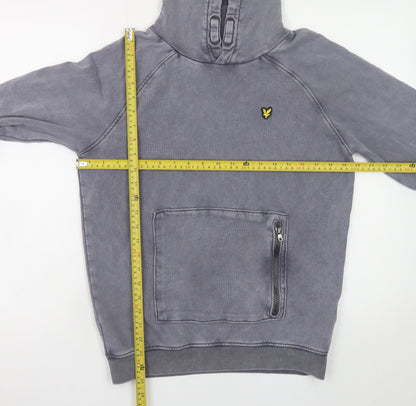 Boys UK Size 12-13 Years Lyle & Scott Grey Pullover Hoodie