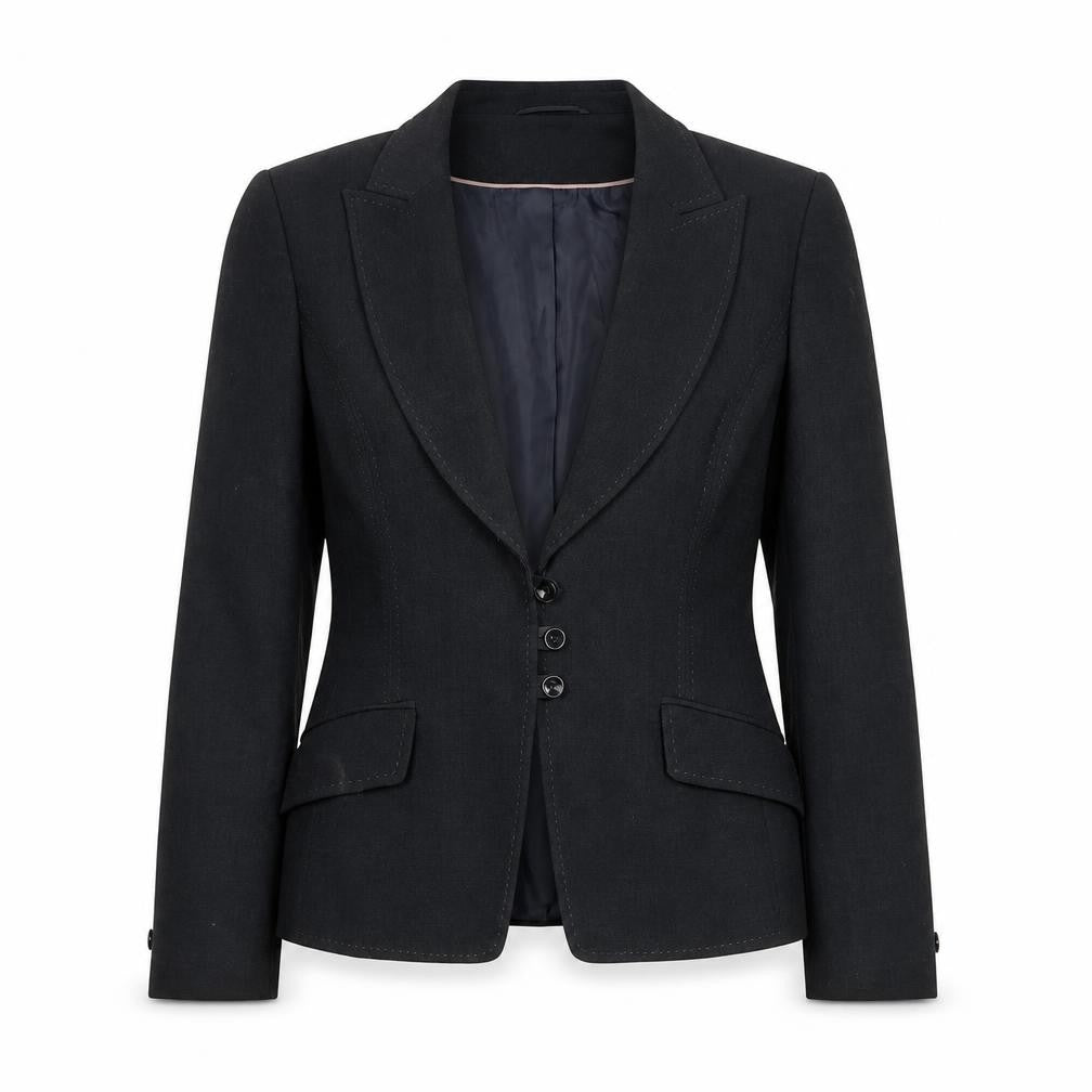 Womens UK Size 12 Marks and Spencer Regular Black Blazer
