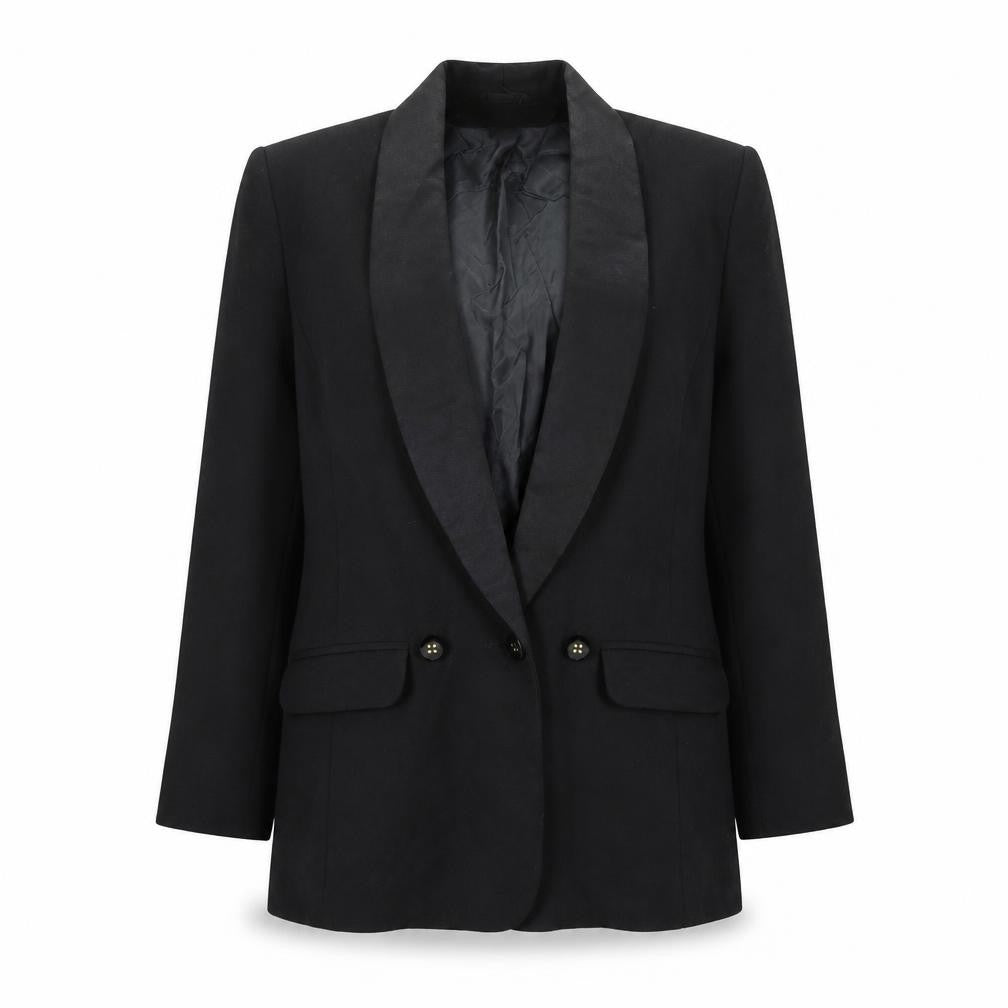 Womens UK Size 12 Viyella Regular Black Blazer