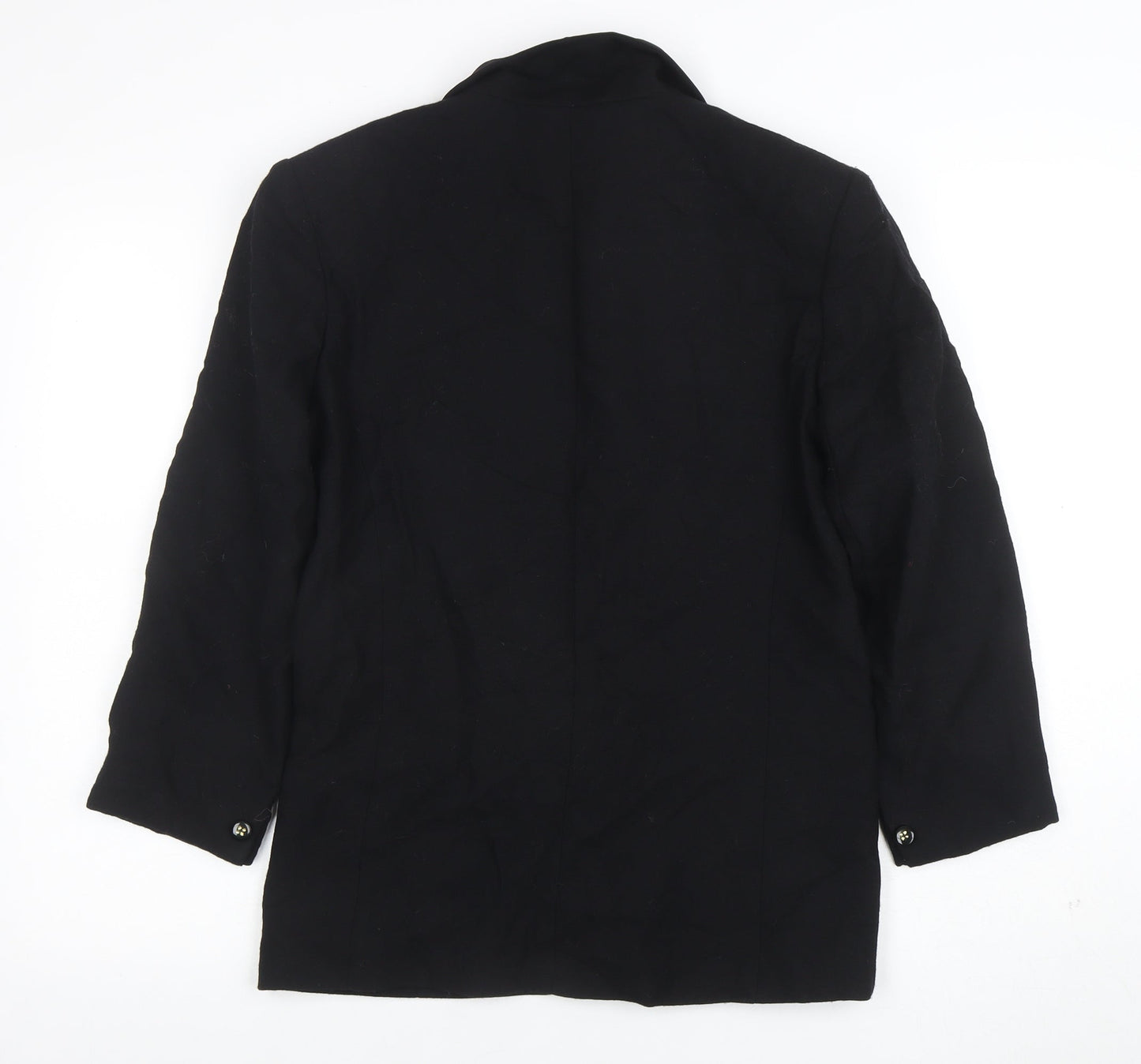 Womens UK Size 12 Viyella Regular Black Blazer