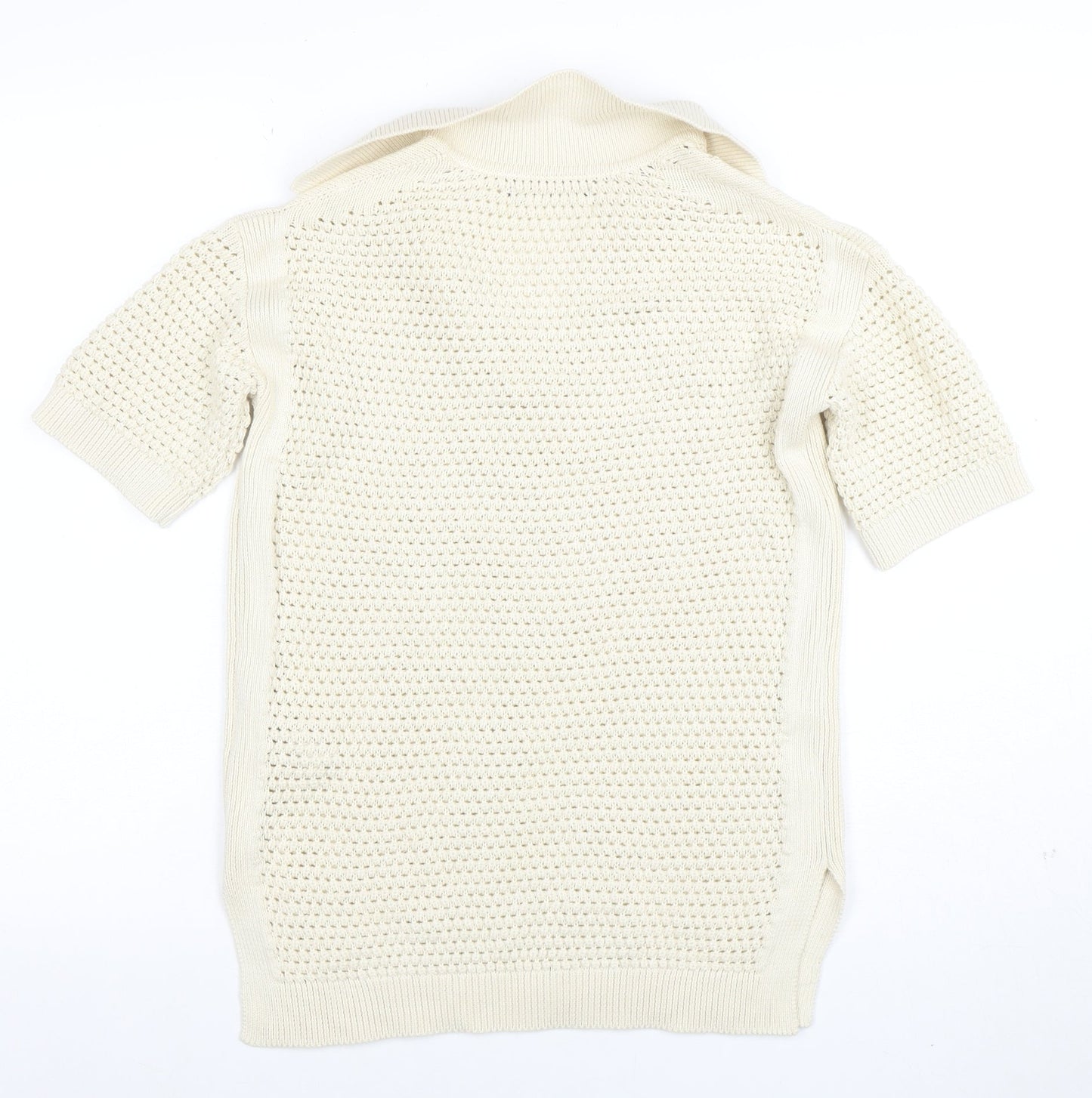 Womens UK Size XS Marks and Spencer Ivory Pullover Jumper