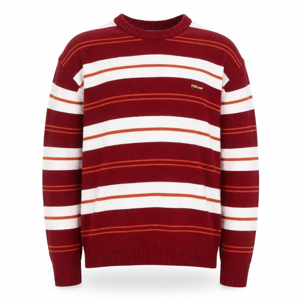 Mens UK Size M F426 Red Pullover Jumper