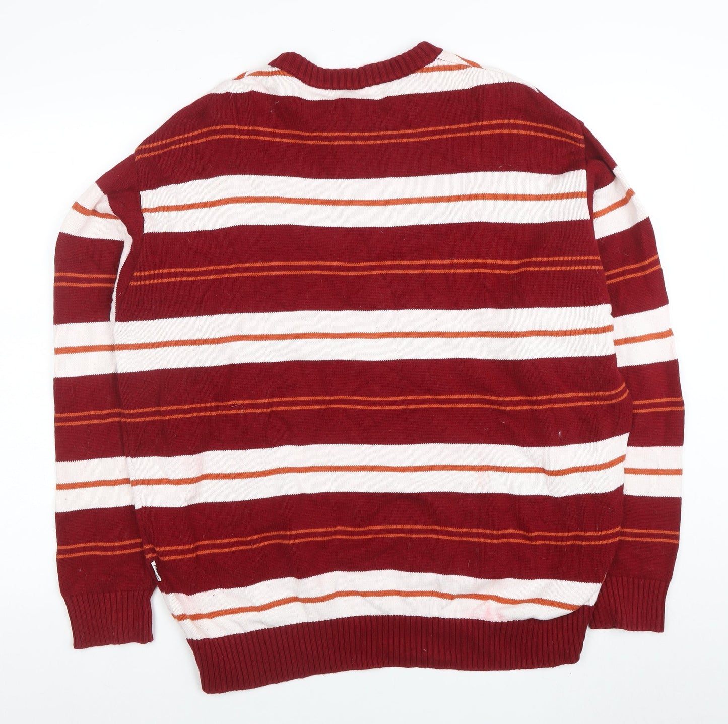 Mens UK Size M F426 Red Pullover Jumper