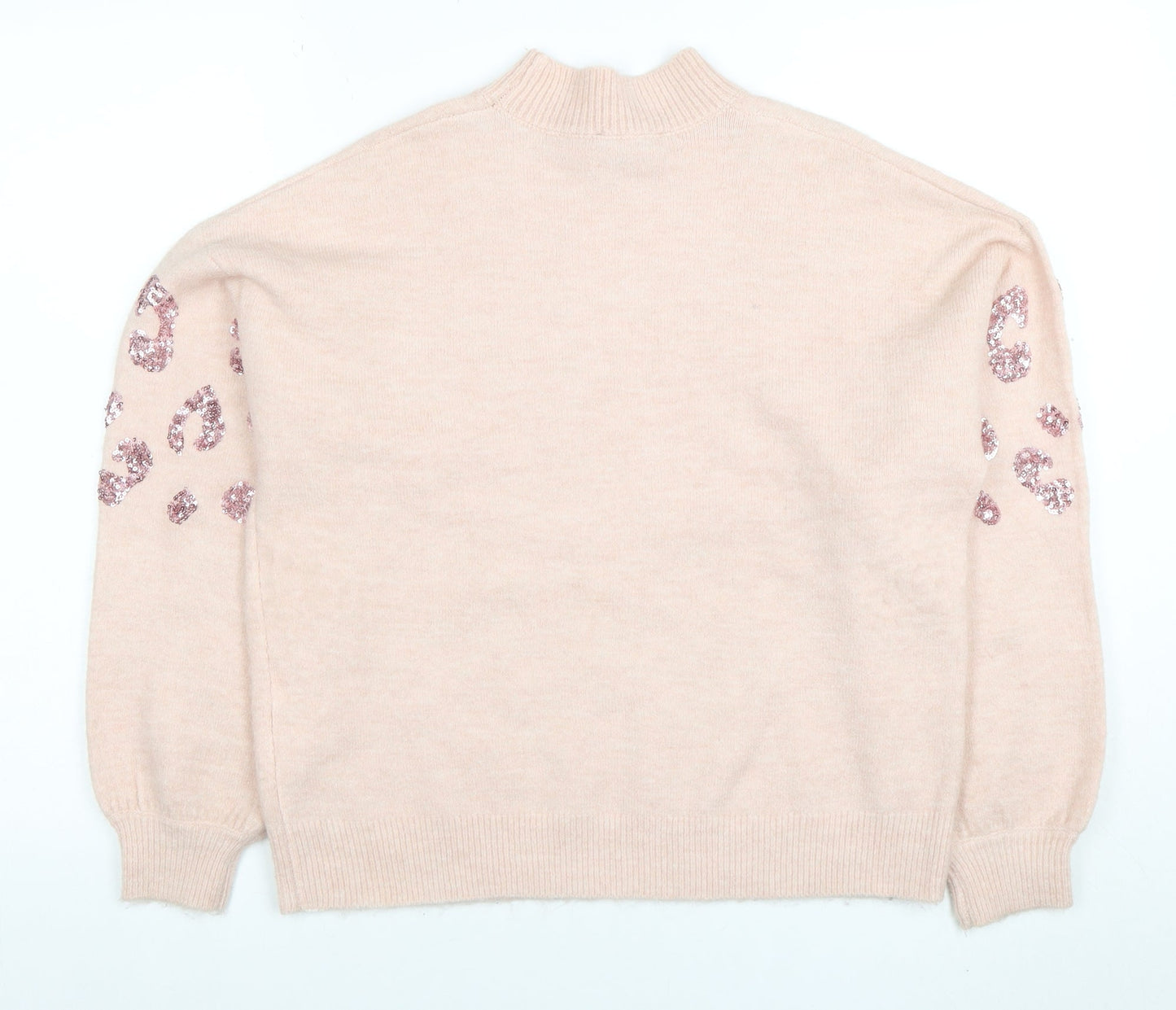 Womens UK Size S New Look Pink Pullover Jumper
