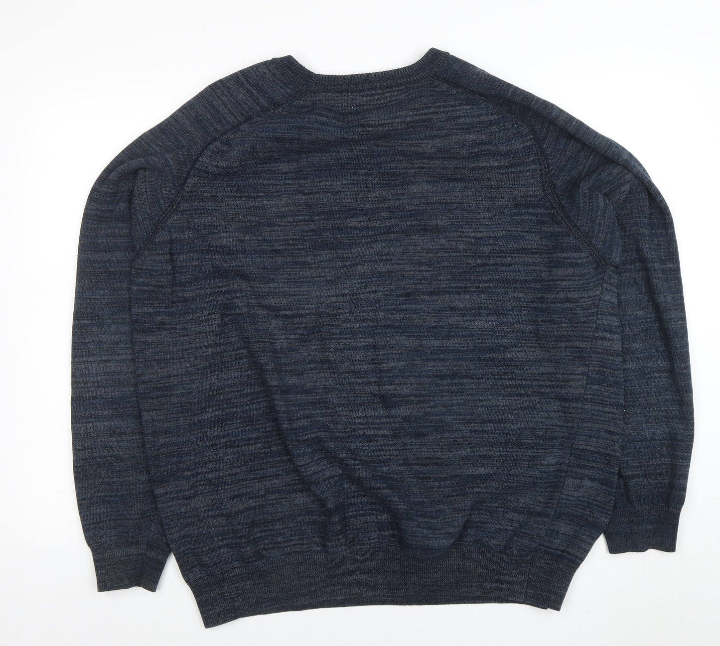Mens UK Size XL Easy Blue Pullover Jumper