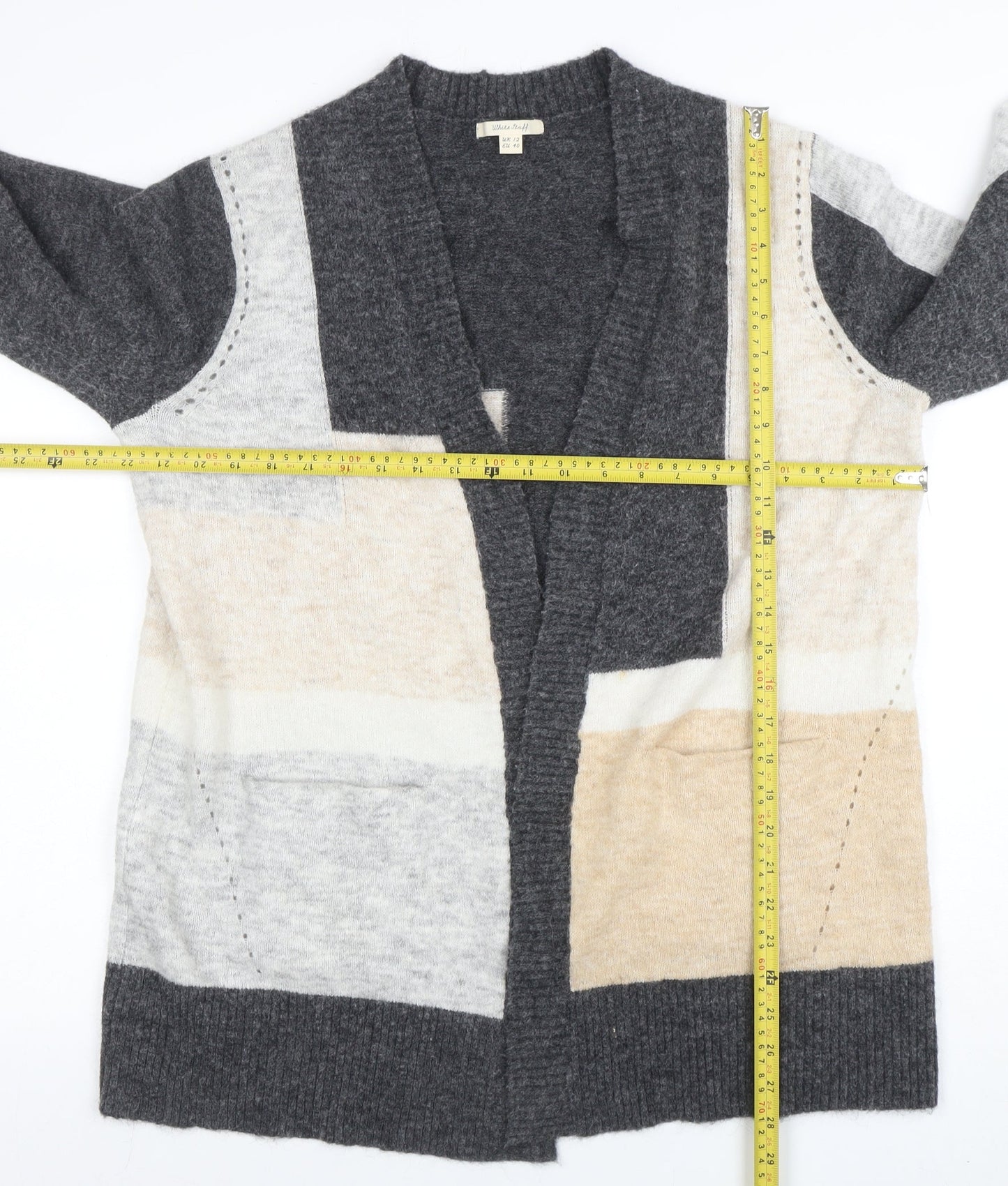 Womens UK Size 12 White Stuff Multicoloured Cardigan Jumper