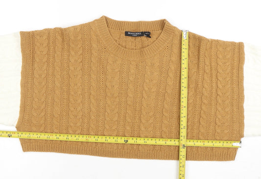 Womens UK Size S Brave Soul Multicoloured Pullover Jumper