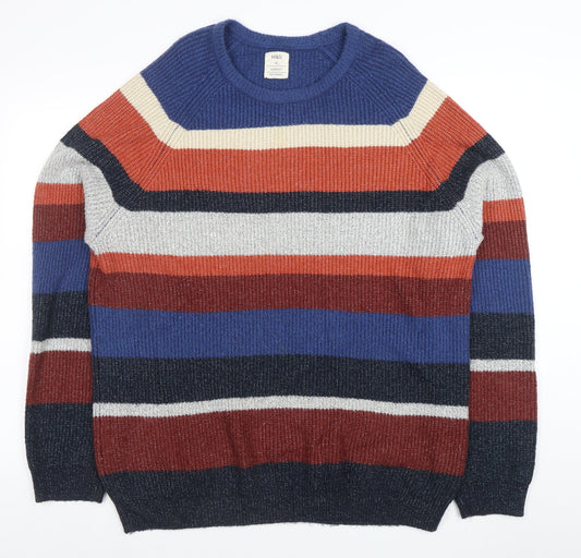 Mens UK Size XL Marks and Spencer Multicoloured Pullover Jumper