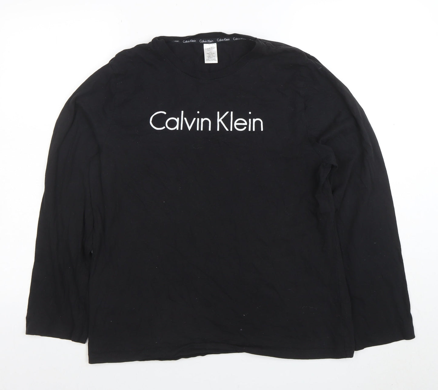 Mens UK Size L Calvin Klein Black  T-Shirt