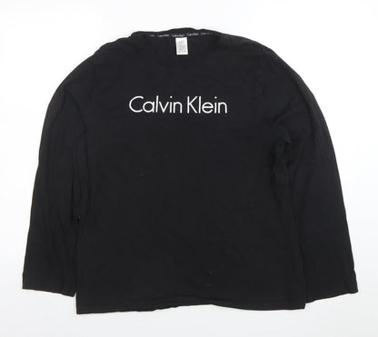 Mens UK Size L Calvin Klein Black  T-Shirt