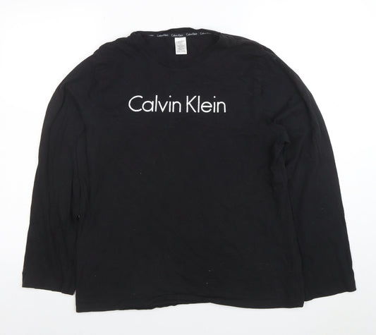 Mens UK Size L Calvin Klein Black  T-Shirt
