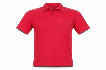 Rohan Men's Red Low Tide Polo Shirt Size M Cotton Blend