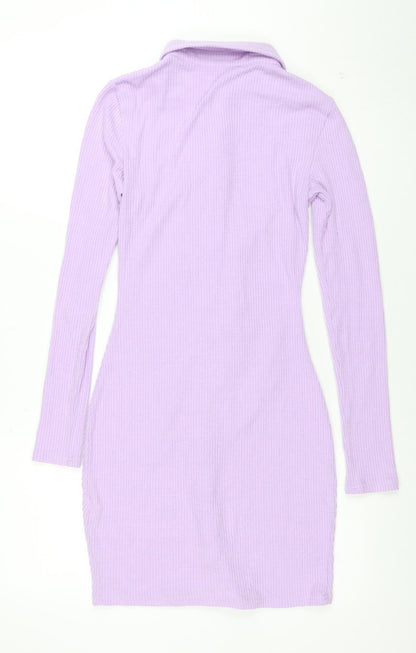 Womens UK Size 8 PRETTYLITTLETHING Shirt Dress
