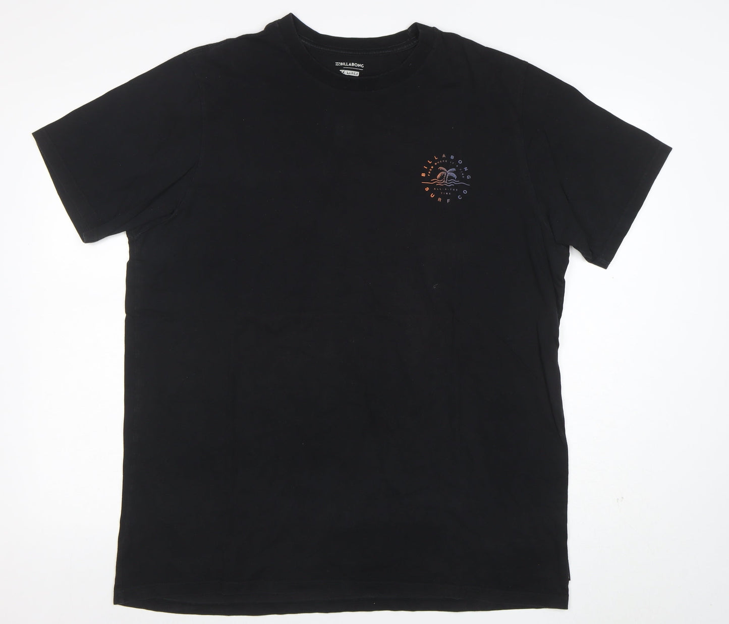 Mens UK Size L Billabong Black  T-Shirt