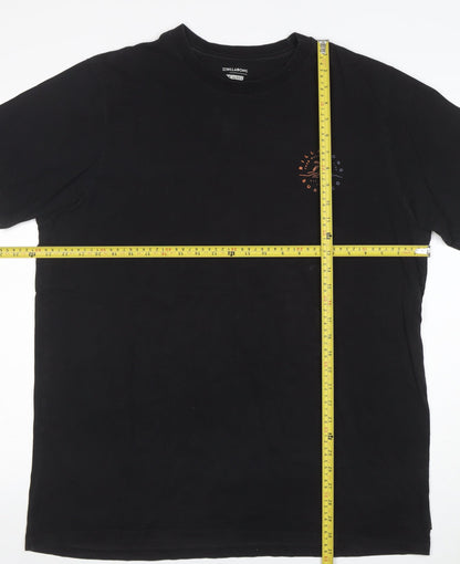 Mens UK Size L Billabong Black  T-Shirt