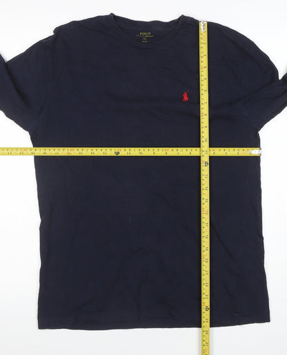 Mens UK Size S Ralph Lauren Blue  T-Shirt