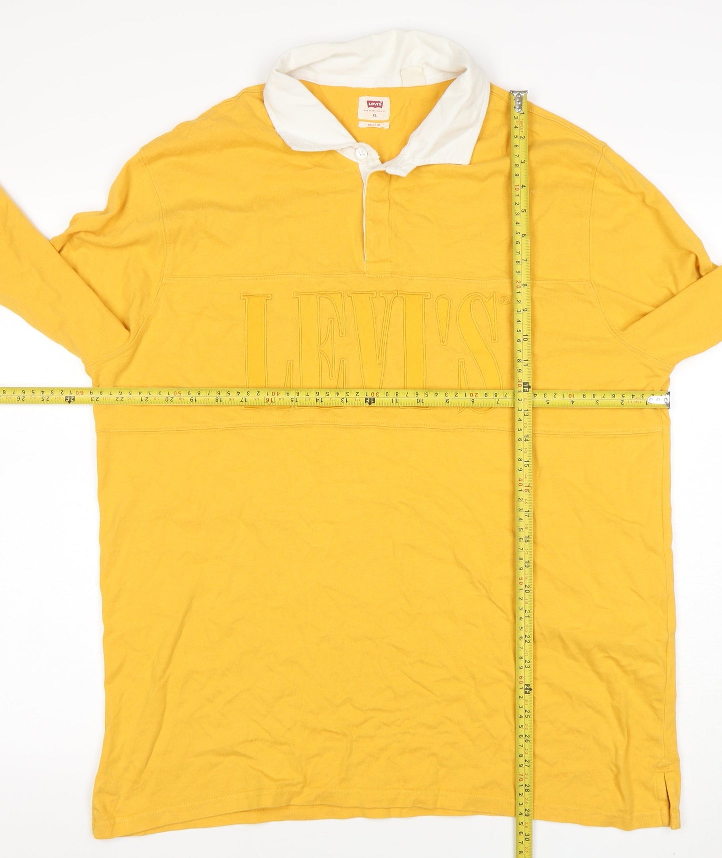 Mens UK Size XL Levi's 100% Cotton Polo Shirt