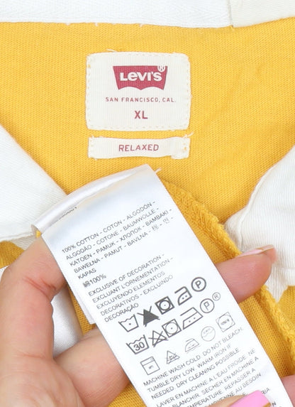 Mens UK Size XL Levi's 100% Cotton Polo Shirt