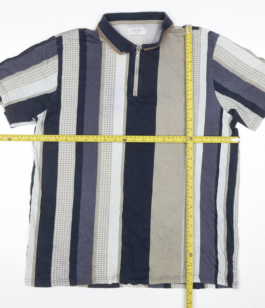 Mens UK Size XL Easy 100% Cotton Polo Shirt