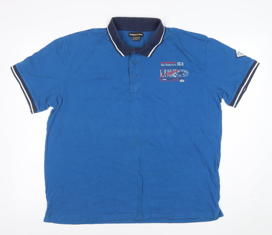 Mens UK Size 2XL Atlas For Men Cotton Polo Shirt