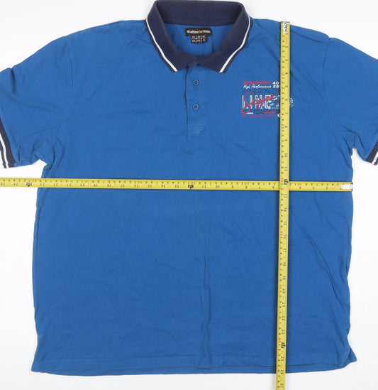 Mens UK Size 2XL Atlas For Men Cotton Polo Shirt