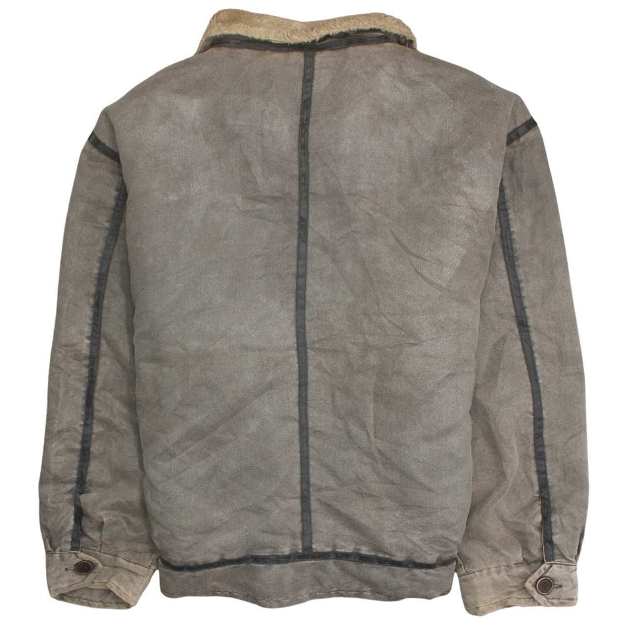 Mens UK Size 2XL McGarland Brown Bomber Jacket